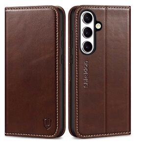 Genuine leather Case for Galaxy S25+ Plus 5G,